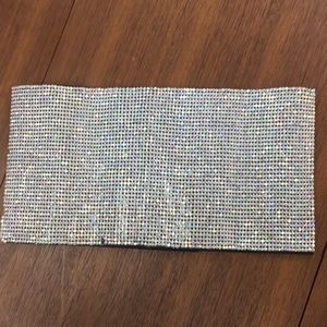 Rhinestone girdle belt